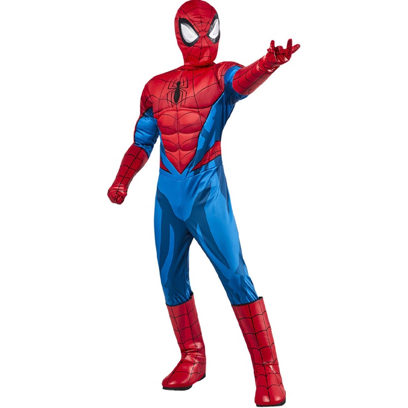 Marvel Spiderman Deluxe Boys Costume