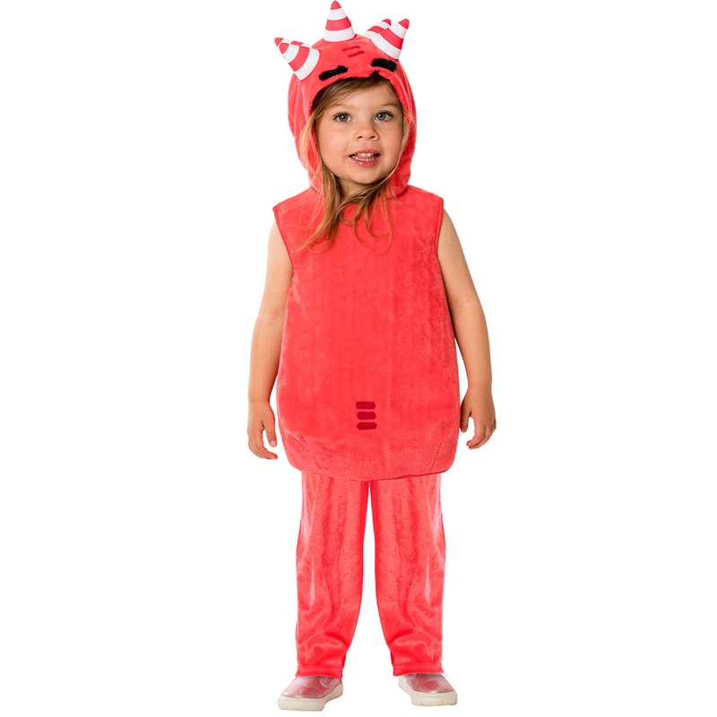Oddbods Fuse Red Monster Kids Halloween Costume