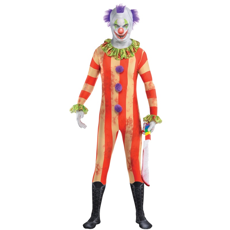 Terrifying Scary Clown Partysuit for Kids