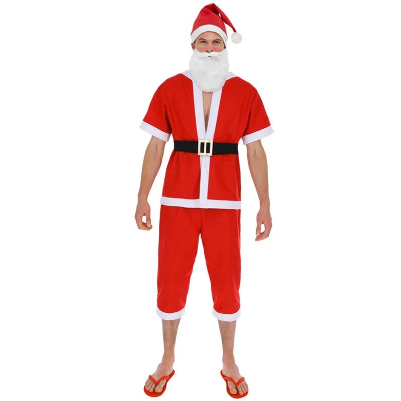 Pub Crawl Summer Santa Mens Costume