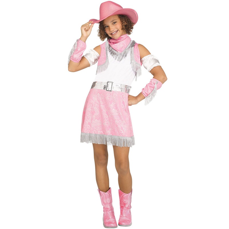 Sparkle Cowgirl Girls Costume|Large|Medium|Small