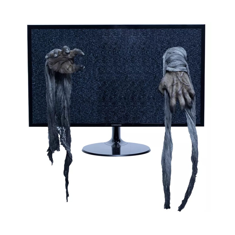 Emerging Specter Hand Deluxe Halloween Decoration