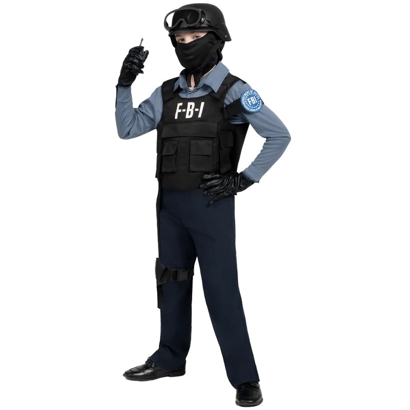 FBI Police Kids Halloween Costume