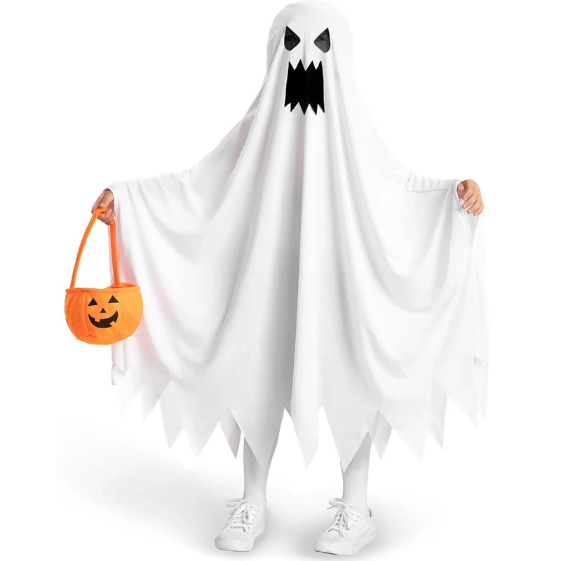 Grumpy Ghost Trick or Treat Kids Costume