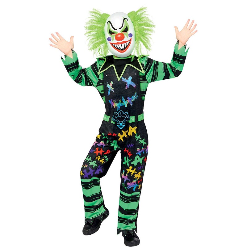 Haha Clown Boys Costume|6-8|8-10