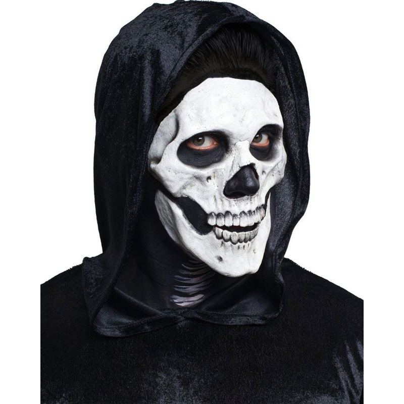 Skull Latex Mask Luxury FX Appliance Transfer Prosthetic For Halloween