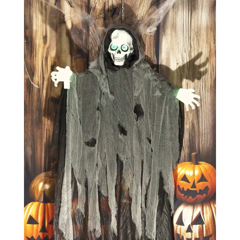 Hanging Reaper Animated Halloween Decoration 1.8m