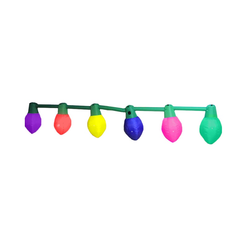 LED Bulb String Lights Lawn Inflatable 4.6m