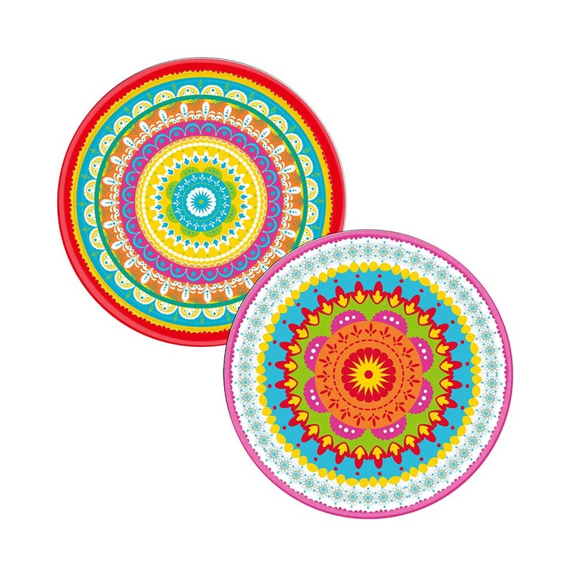 Fiesta 17cm Round Paper Plates Pack of 8