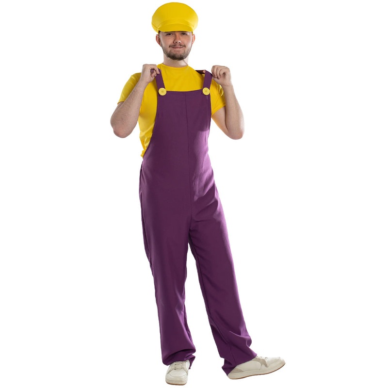 Yellow Plumber Guy Mens Costume