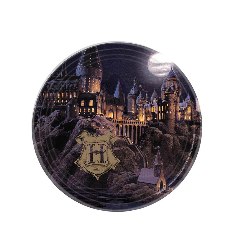 Harry Potter Hogwarts 23cm Paper Plates Pack of 8