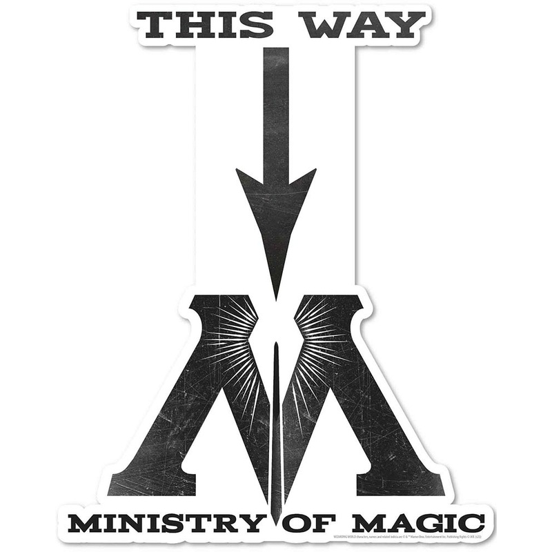 Harry Potter Ministry of Magic Decal 10cm