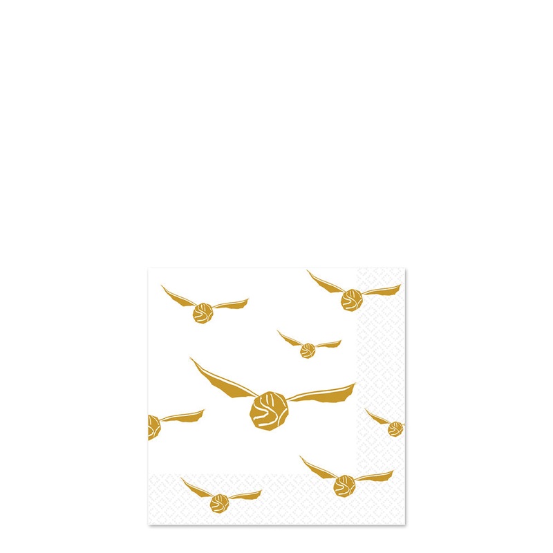 Harry Potter Snitch Beverage Napkins Pack of 16