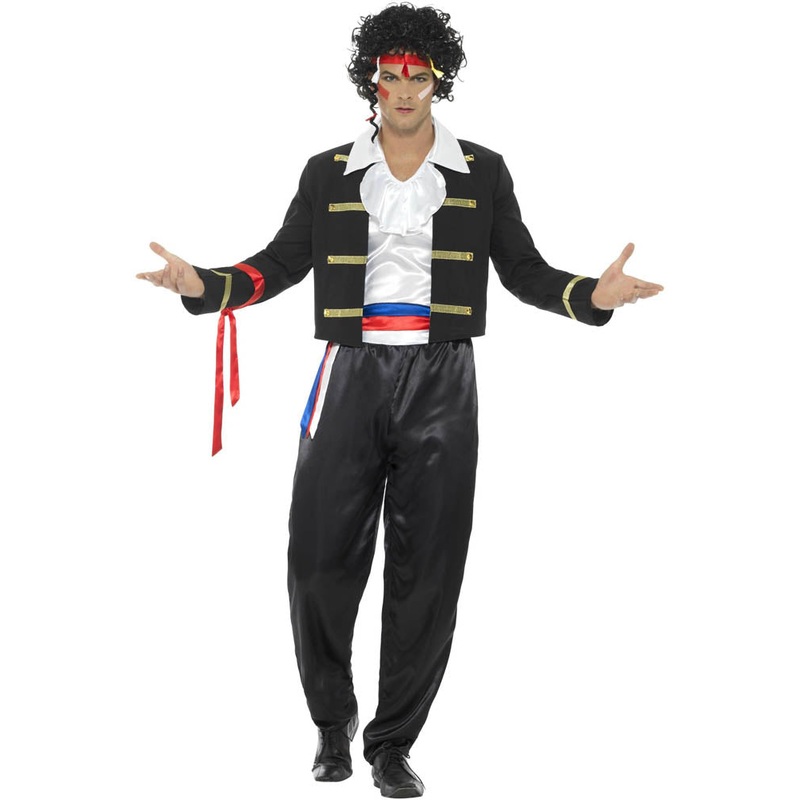 80s New Romantic Mens Costume|Medium|Large|Extra Large