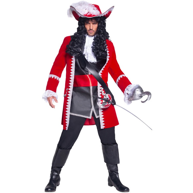 Authentic Pirate Captain Deluxe Costume