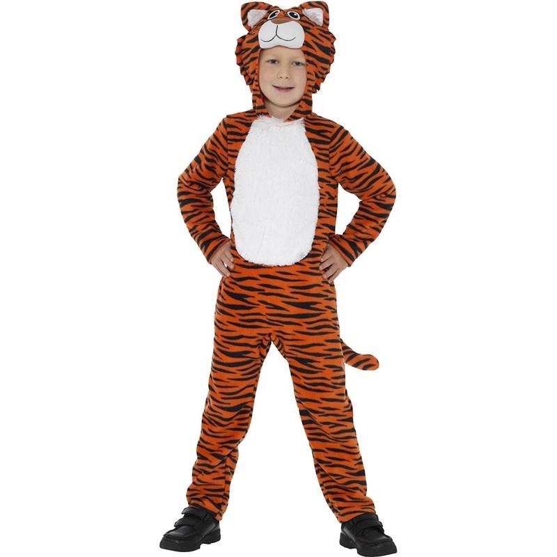 Fierce Tiger Kids Costume|T2|Small|Medium|Large