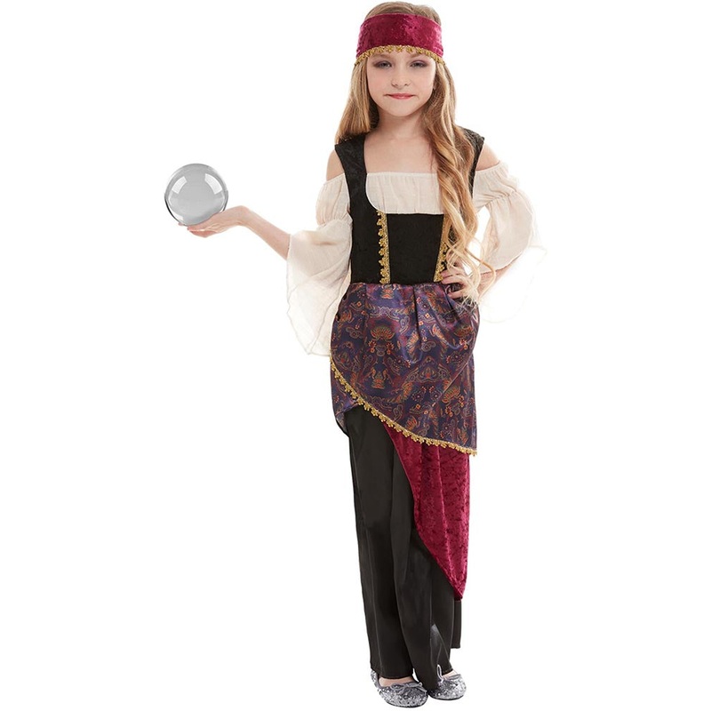Fortune Teller Deluxe Girls Costume