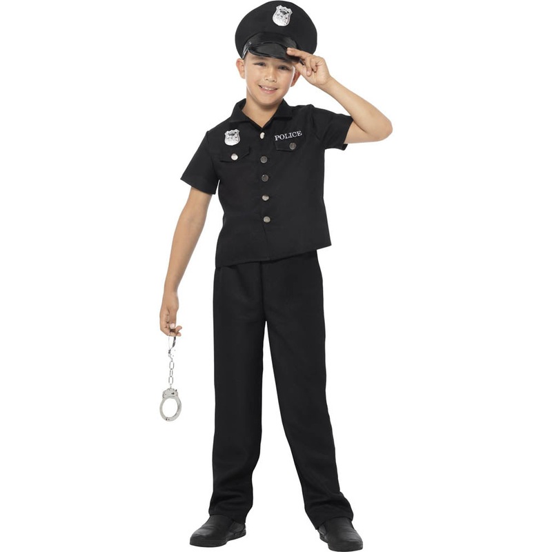 New York Cop Boys Costume|Small|Medium|Large