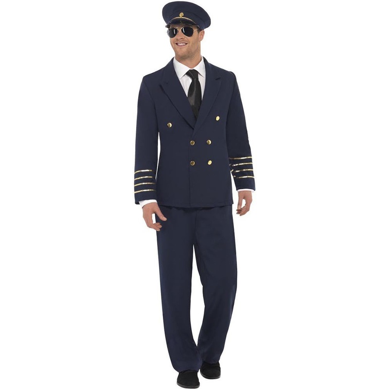 Pilot Mens Costume|Medium|Large