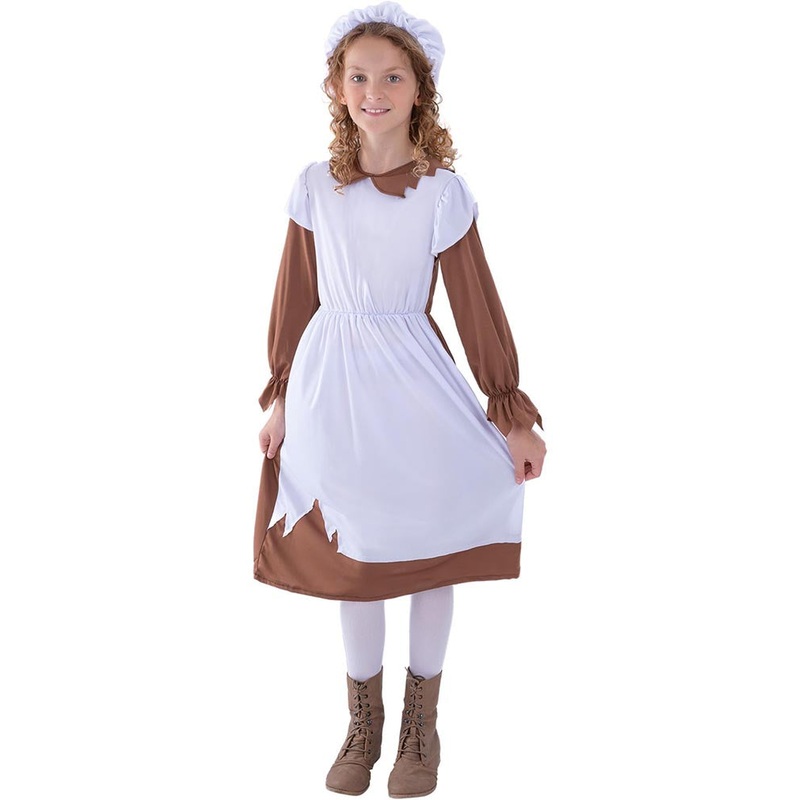 Poor Victorian Girls Costume|Medium|Large
