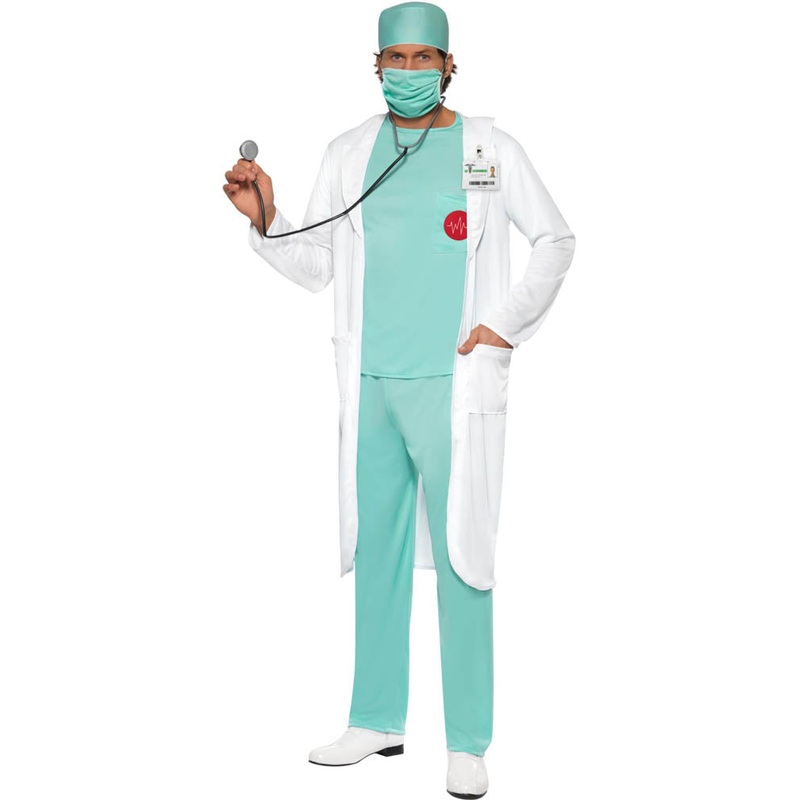 Surgical Doctor Mens Costume|Medium|Large