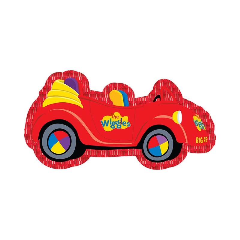 The Wiggles Party Big Red Car Mini Pinata Decoration 17cm