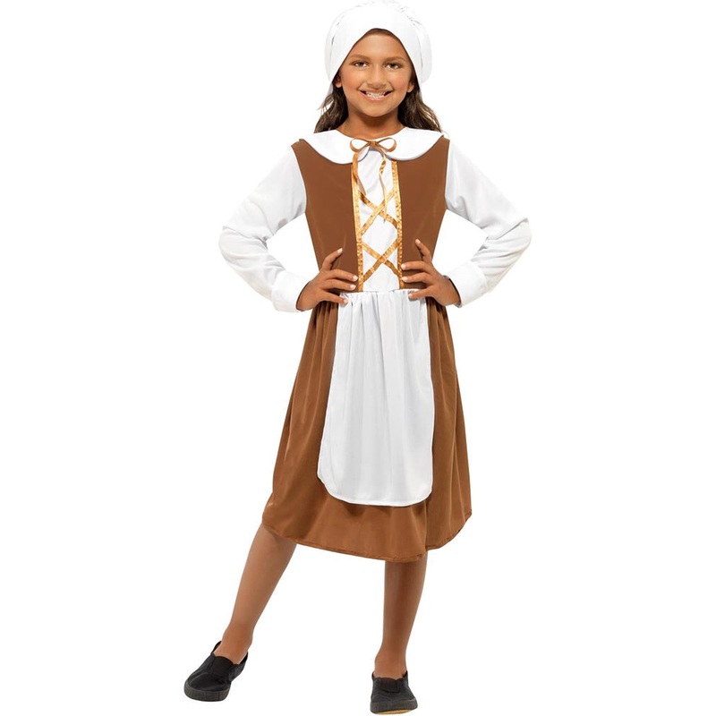Tudor Girls Costume|Medium|Large