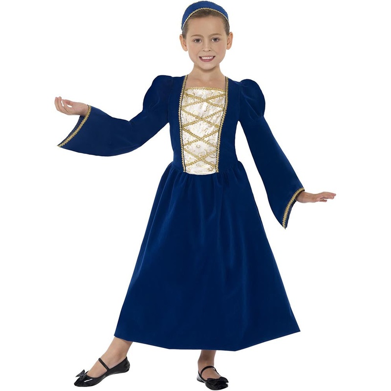 Tudor Princess Girls Costume|Medium|Large