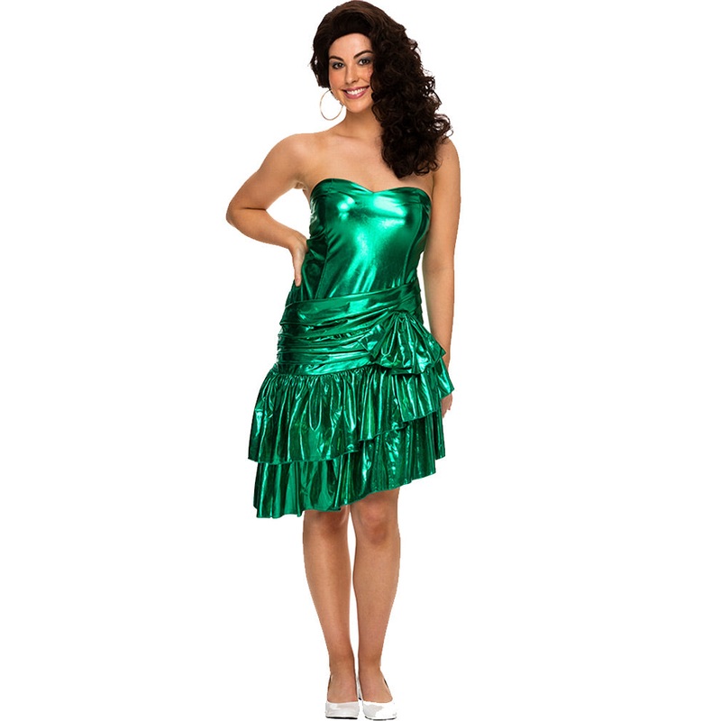 80s School Formal Dress Womens Costume