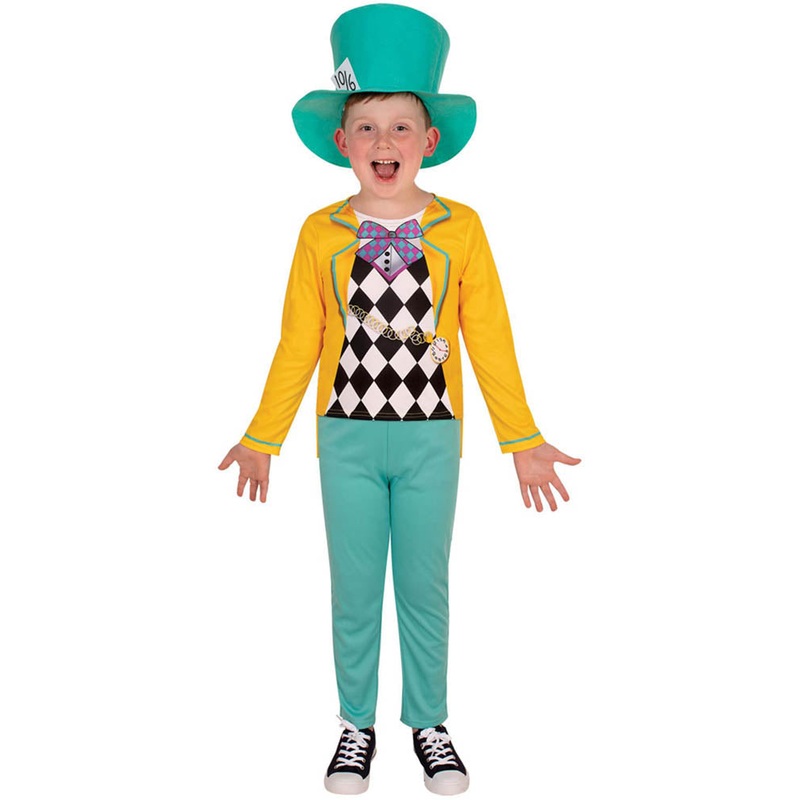 Disney Mad Hatter Boys Costume