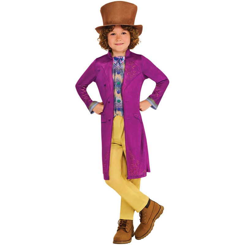 Willy Wonka Deluxe Kids Costume