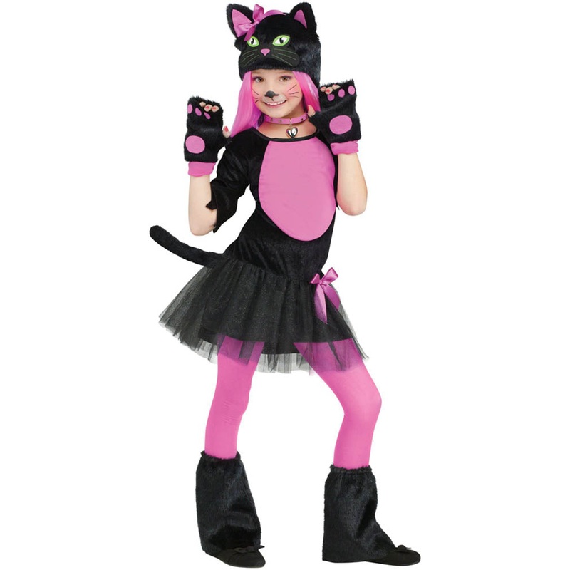Miss Kitty Girls Costume|Small|Medium
