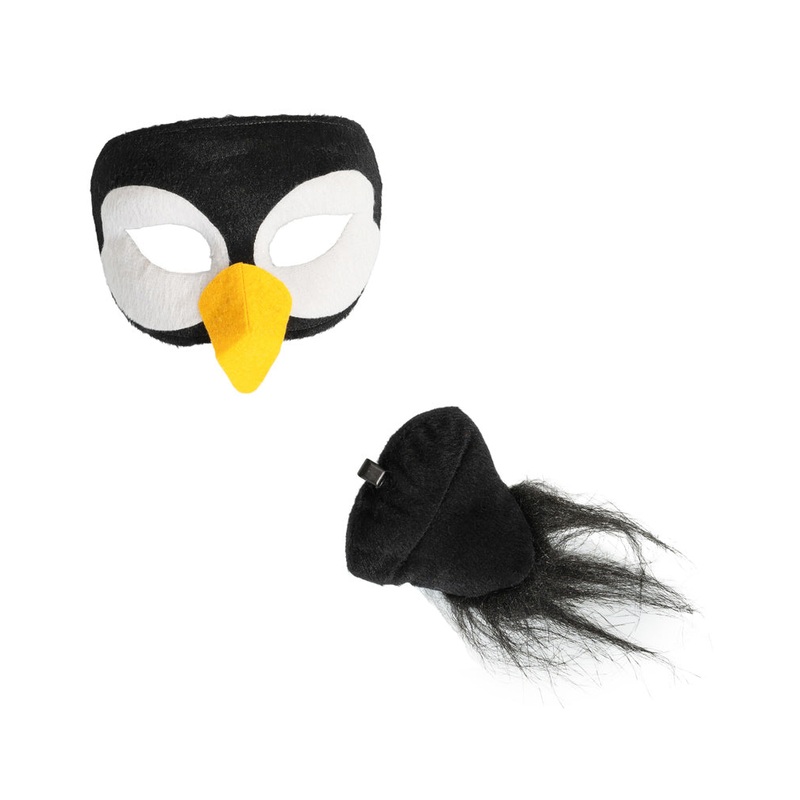 Penguin Animal Mask and Tail Set