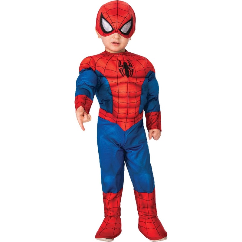 Spiderman Deluxe Boys Toddler Costume