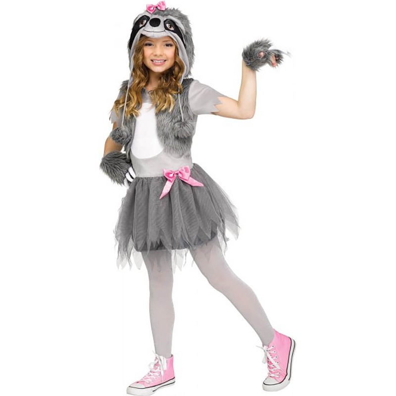 Sweet Sloth Girls Costume|Small|Medium