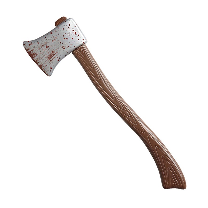 Bloody Axe Plastic Halloween Prop 60cm