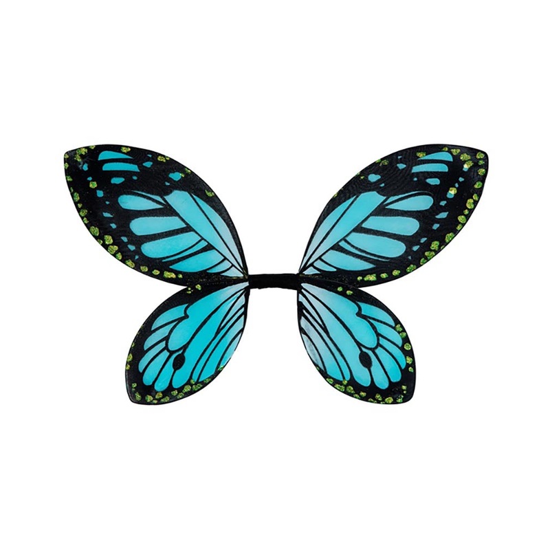 Blue Monarch Butterfly Kids Wings