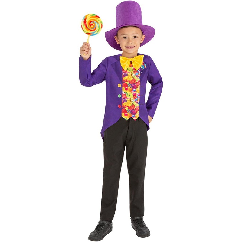 Candy Man Boys Costume|Small|Medium|Large
