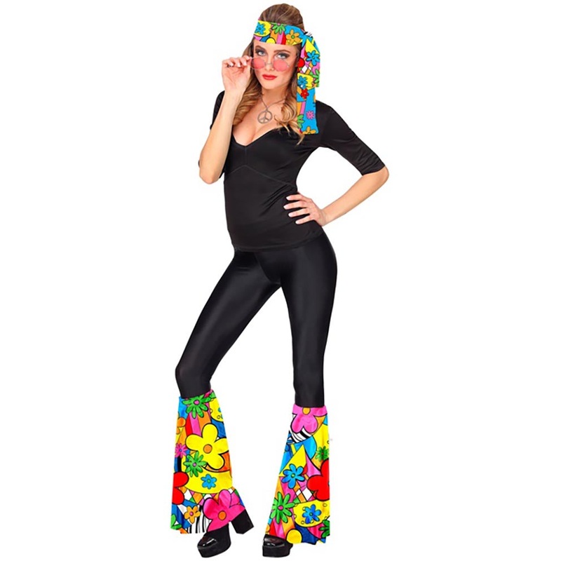 60s Flower Power Leg Warmers and Headband Set