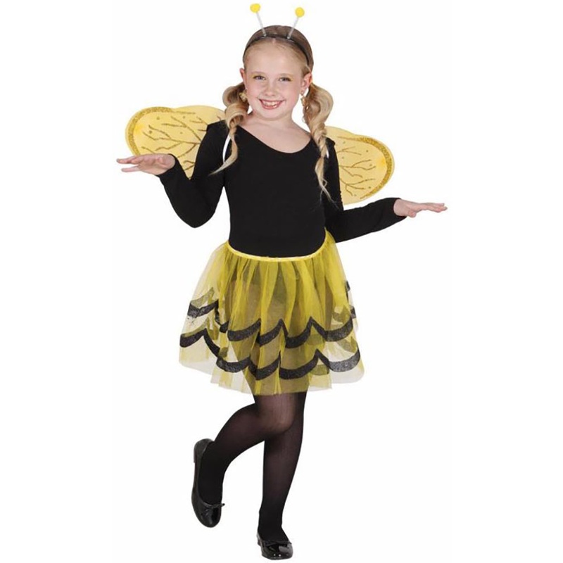 Bee Tutu Wings and Antennae Kids Set