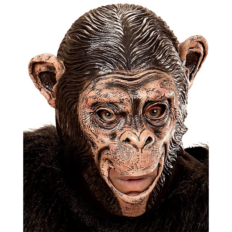 Chimpanzee Open Mouth Mask