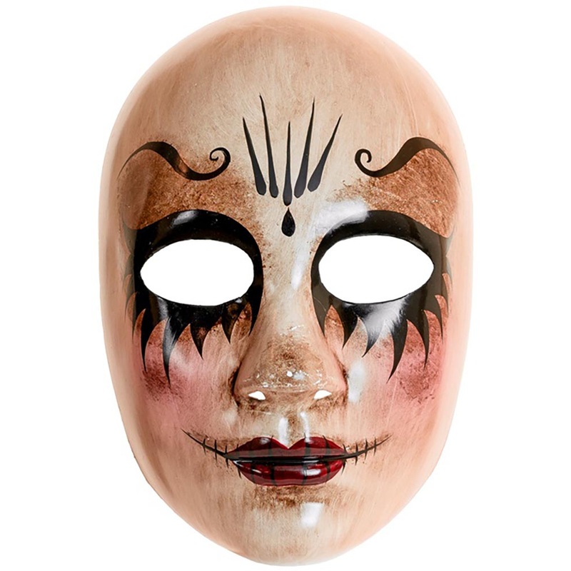 Comedy of Art Creepy Woman Halloween Mask