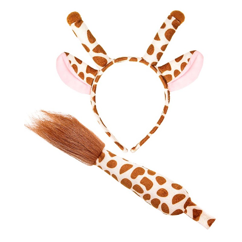 Giraffe Ears and Tail Set