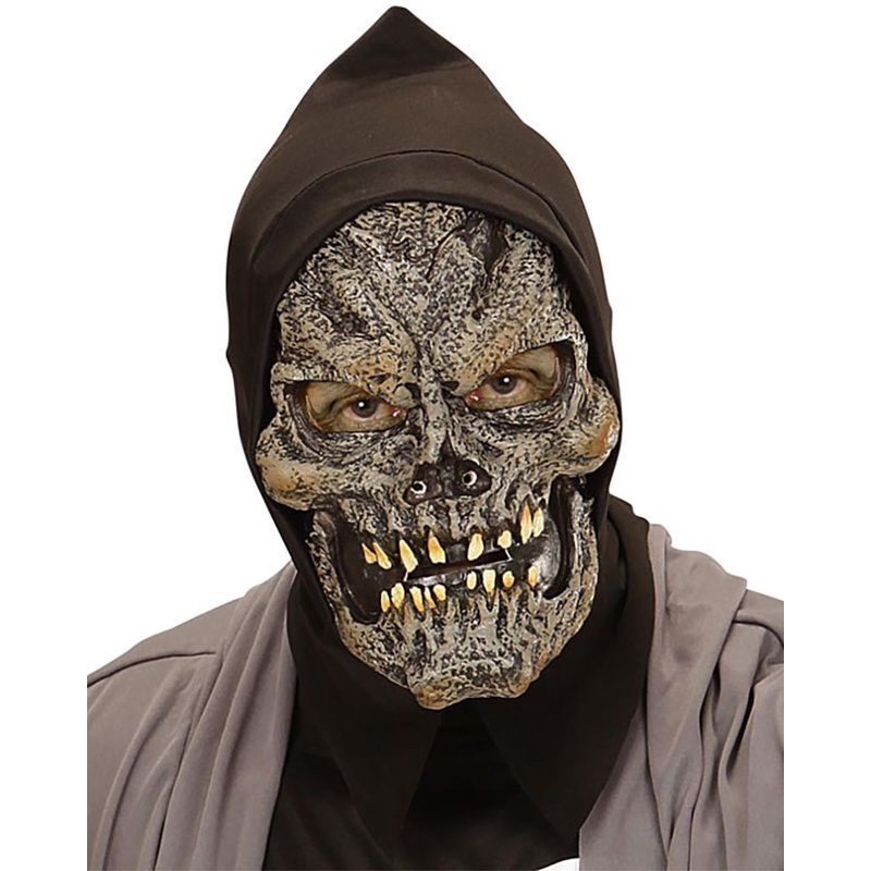 Grim Reaper Hooded Kids Halloween Mask