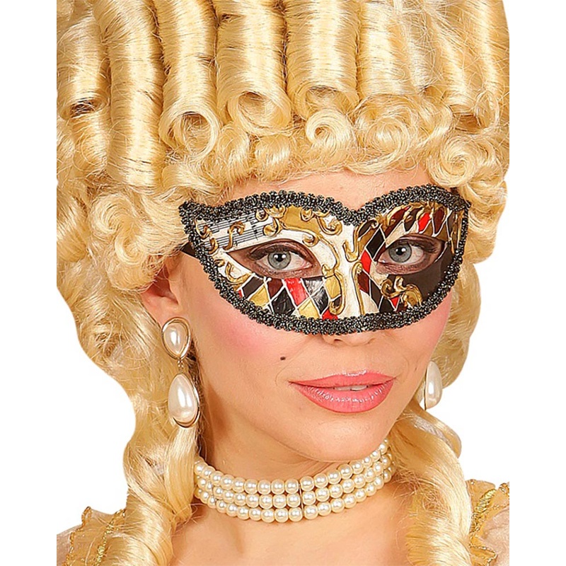 Venetian Harlequin Eye Mask