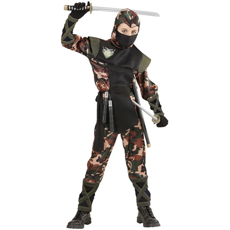 Ninja Soldier Boys Halloween Costume