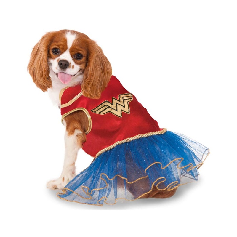 Wonder Woman Tutu Dress Pet Costume