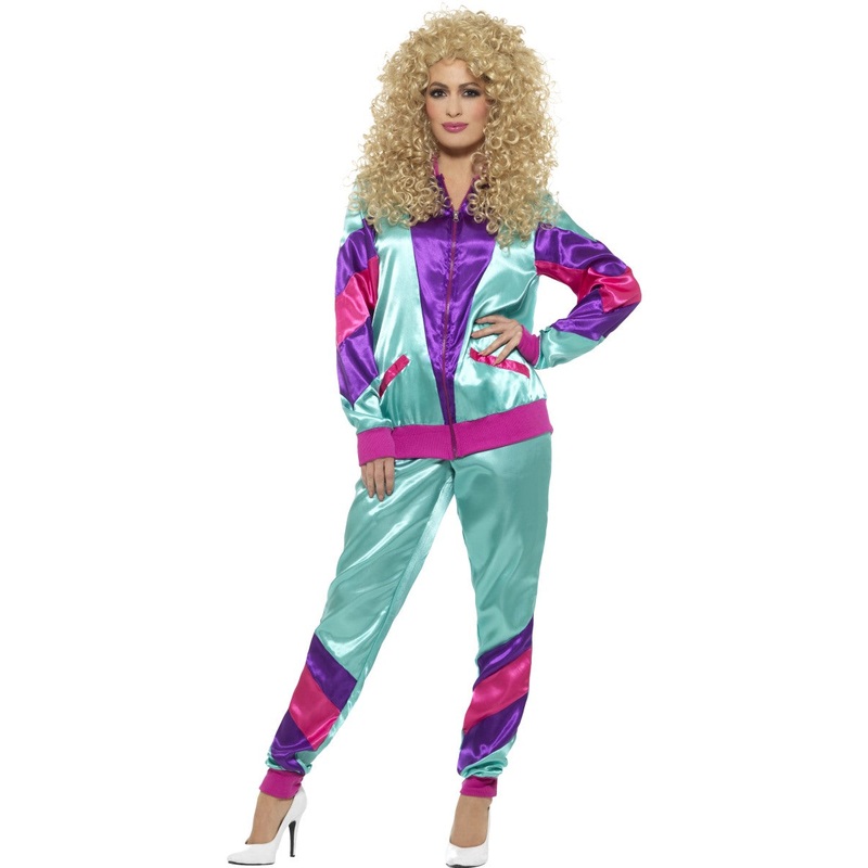 1980s Height of Fashion Shell Suit Female Costume