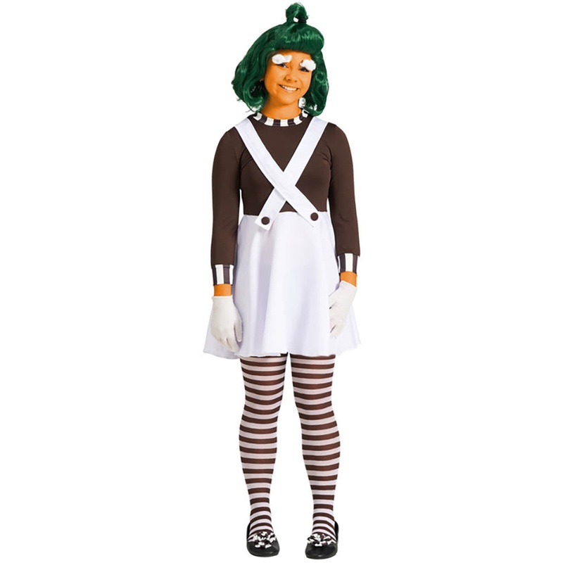 Chocolate Factory Worker Deluxe Girls Costume