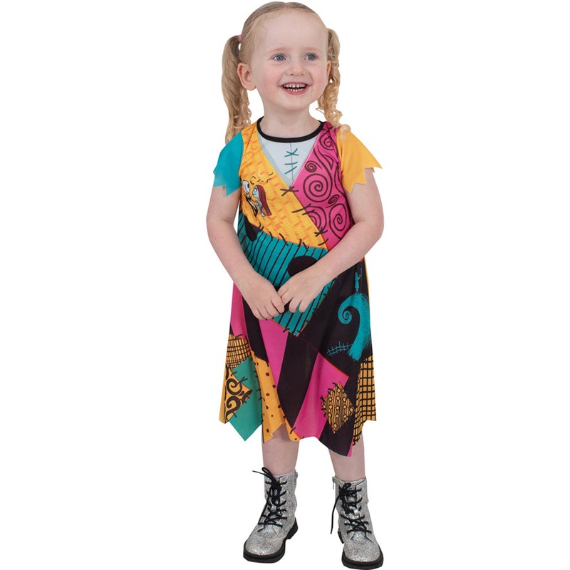 Disney Nightmare Before Christmas Sally Finkelstein Deluxe Toddler Halloween Costume